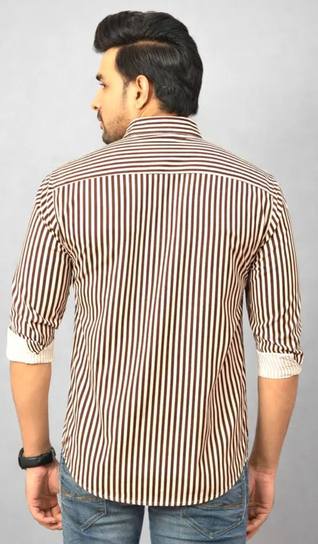 MEN COTTON BLEND PRINTED SHIRT | REGULAR FIT FULL SLEEVE CASUAL & OFFICE WEAR SHIRT FOR MEN | GREEN STYLIST PARTY WEAR SHIRT