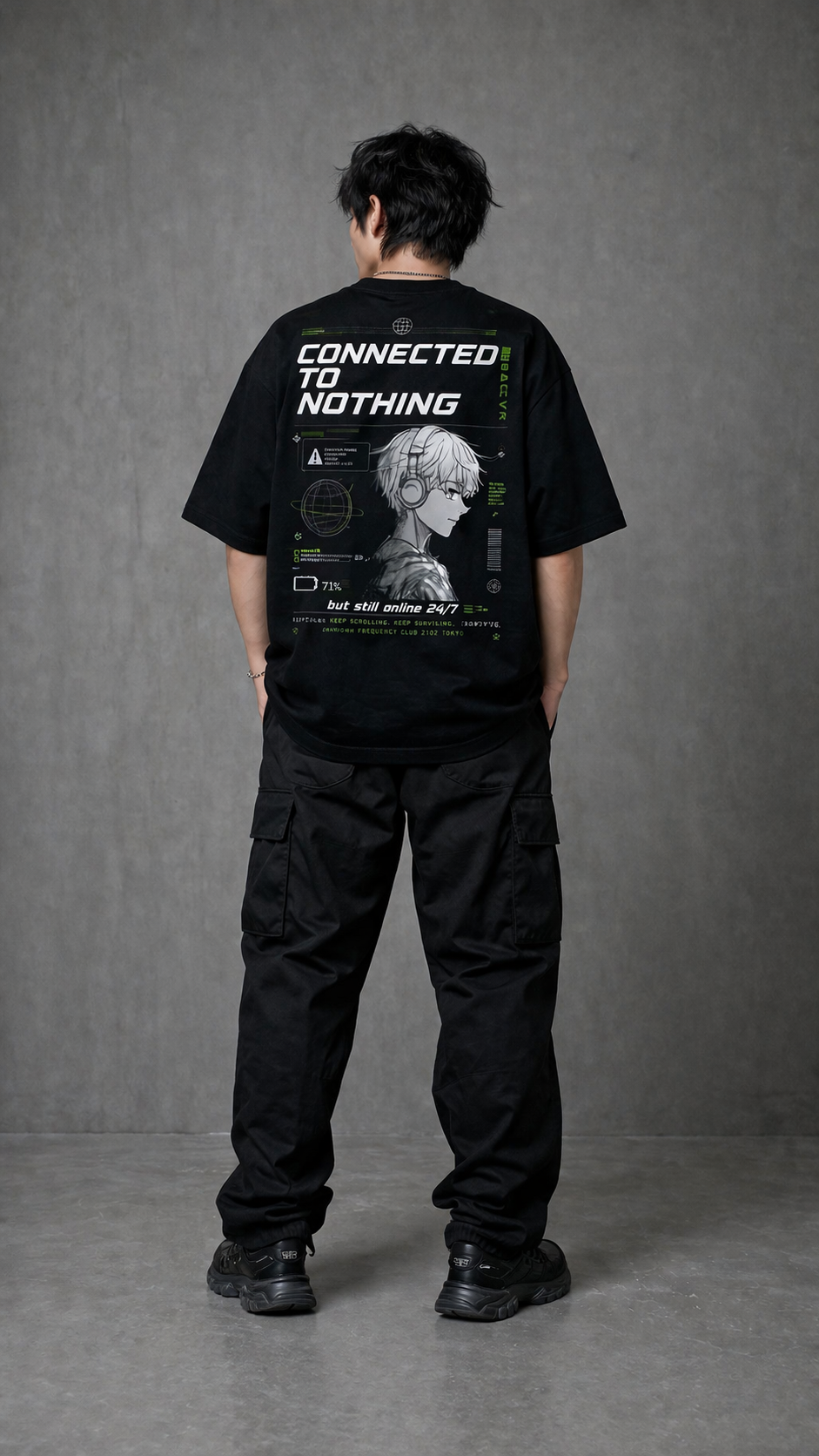 Lost signal Unisex Oversized Classic T-Shirt