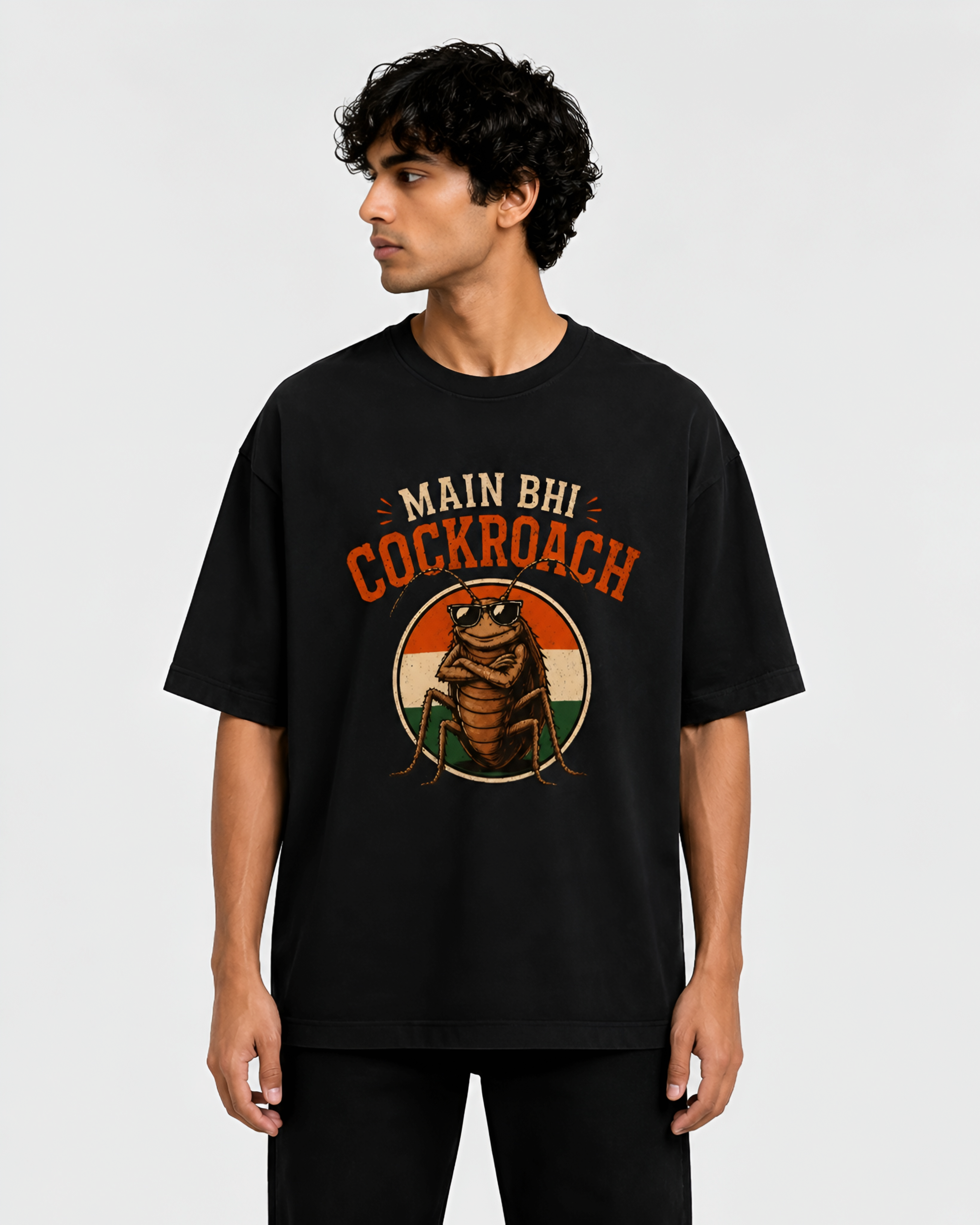 MAIN BHI COCKROCH Unisex Oversized Classic T-Shirt