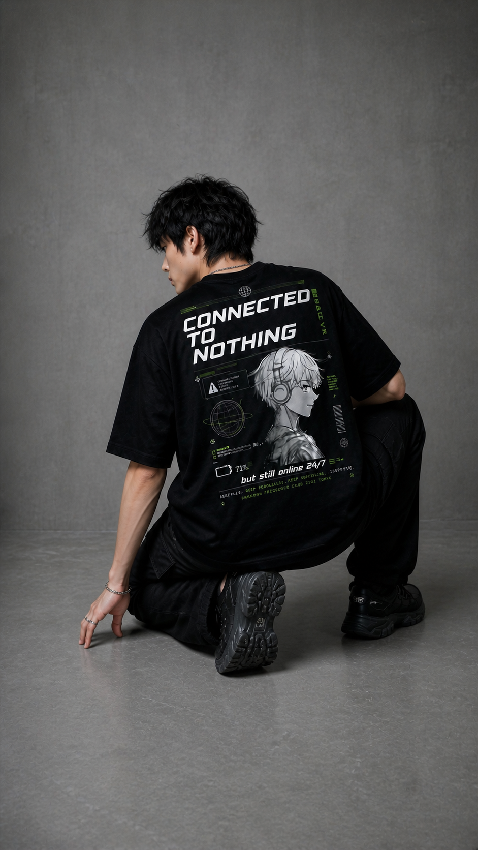 Lost signal Unisex Oversized Classic T-Shirt