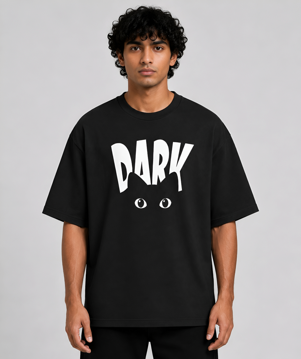 "DARK" Night Watcher Unisex Oversized Standard T-Shirt