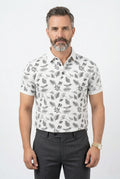 Stylix Men’s Polo Neck T-Shirt – Regular Fit Cotton Blend Printed Casual T-Shirt (Daily Wear)
